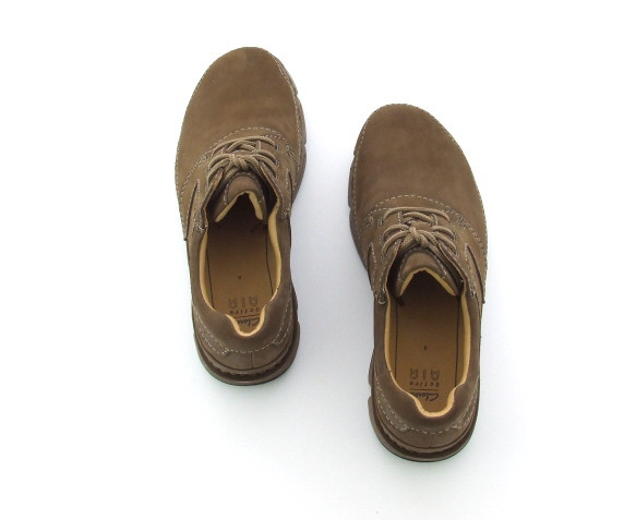 Clarks Rico Air Schuhe Palm Nubuk hellbraun