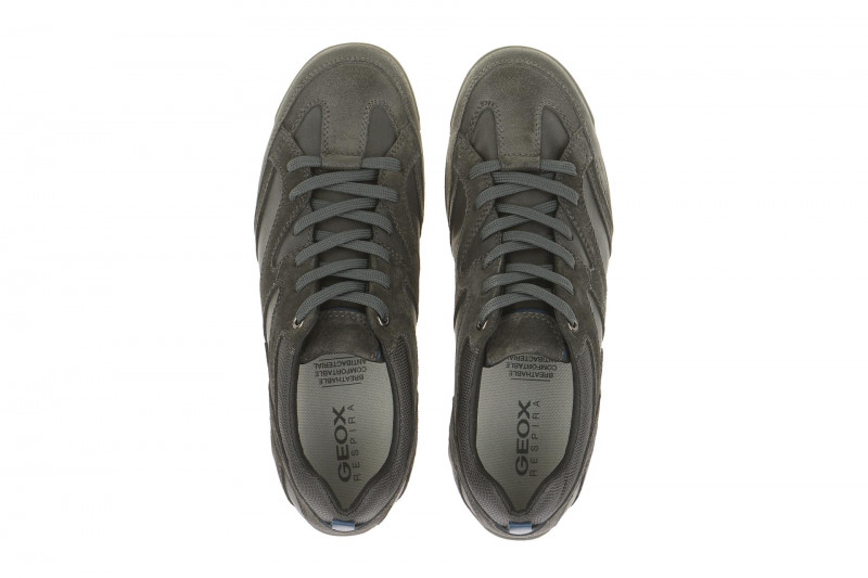 Geox Cart Schuhe grau antracite U34S4T