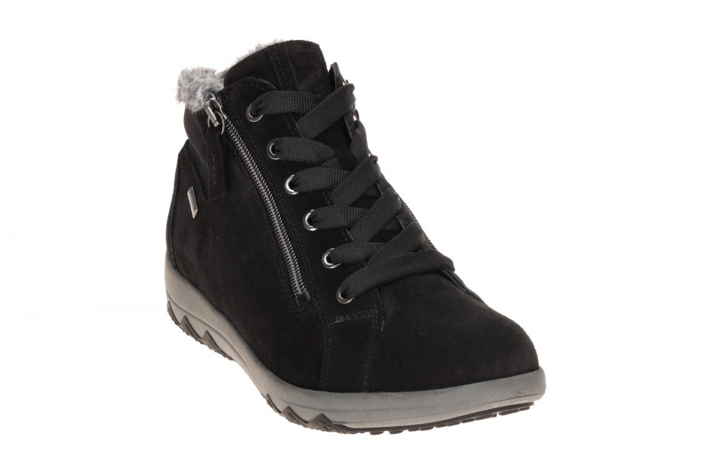 Waldläufer Teresa Winter Stiefelette schwarz H-Weite Waterproof 961971