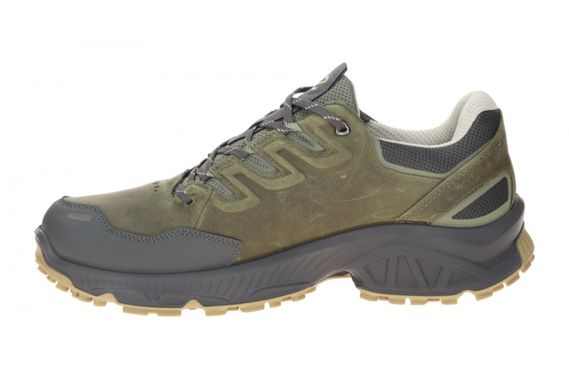 Ecco Receptor Schuhe grün olive Herren Waterproof 854314