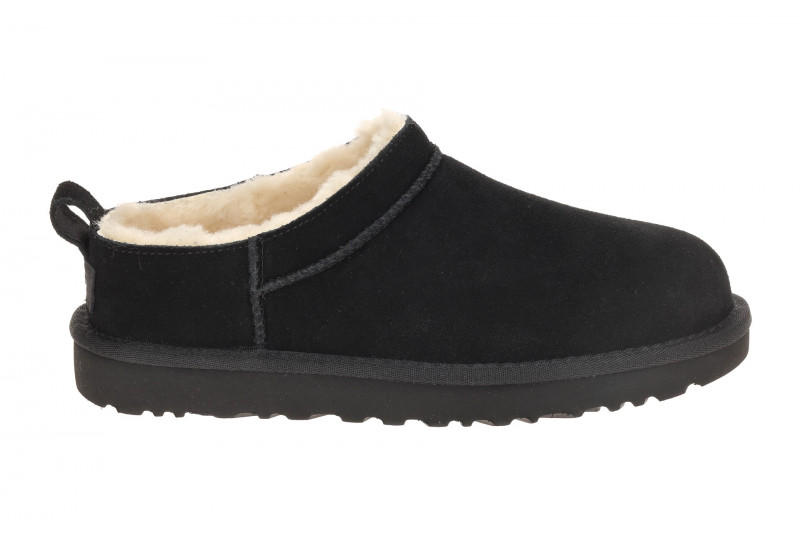 UGG Classic Micro Boots Slipper schwarz Warmfutter