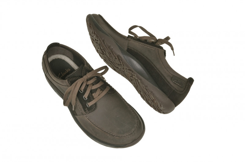 Clarks Route Place Schuhe in dunkelbraun Mokassin 20351201