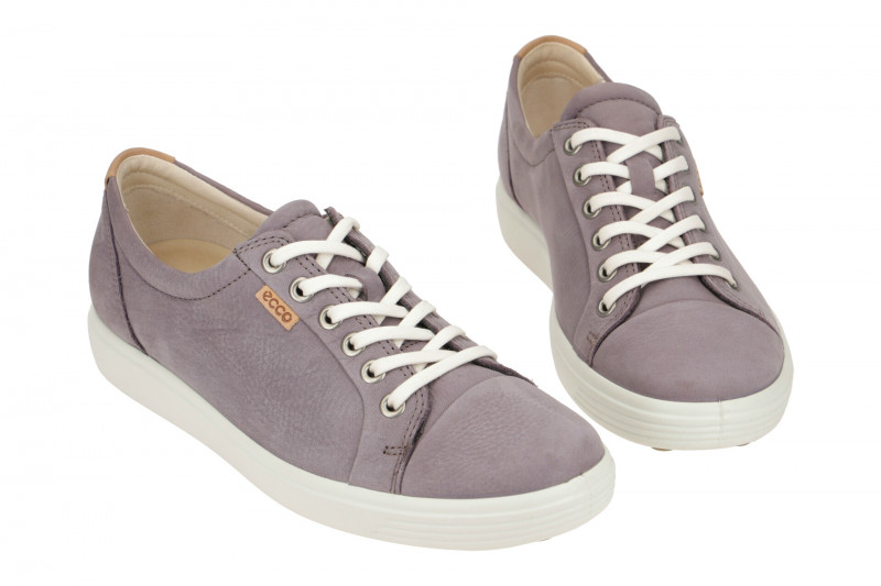 Ecco Soft 7 Schuhe lila weiß Damen