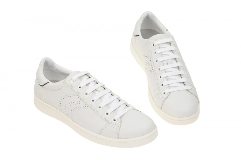 Geox Respira Warrens B Sneakers in weiß Herrenschuhe