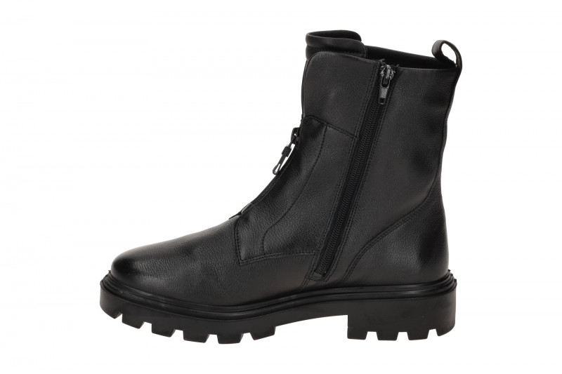 ARA Manchester Stiefelette schwarz Biker Boots H-Weite