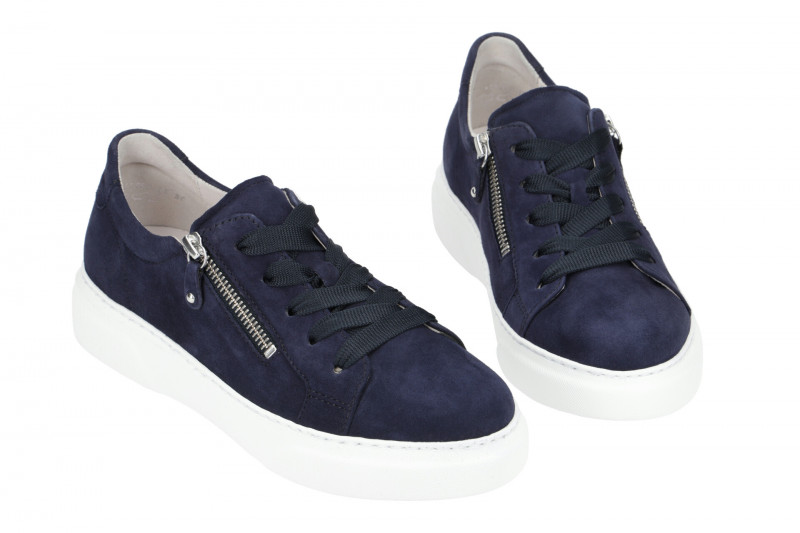 Gabor Schuhe blau Damen Sneakers 314