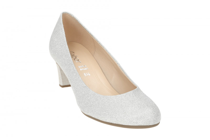 Gabor Pumps silber effekt metallic 01.400.60
