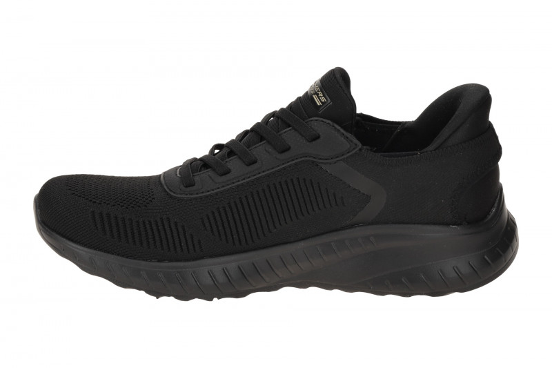 Skechers Bobs Squad Chaos Schuhe schwarz Hands Free 117497