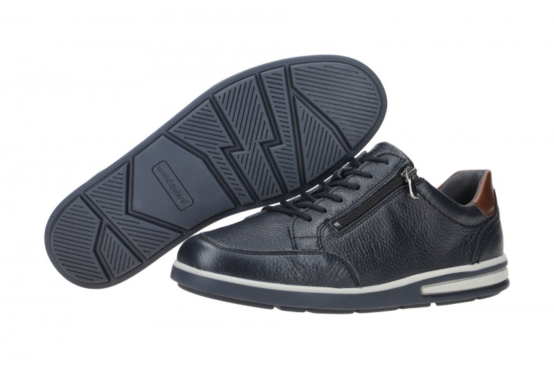Waldläufer Klemens Schuhe Sneaker blau notte K-Weite 623005