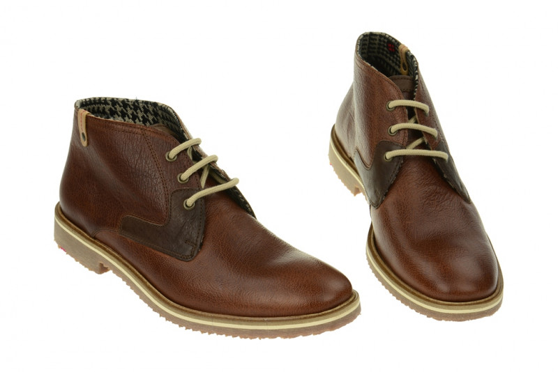 Lloyd Speed Stiefelette braun cognac Kreppsohle