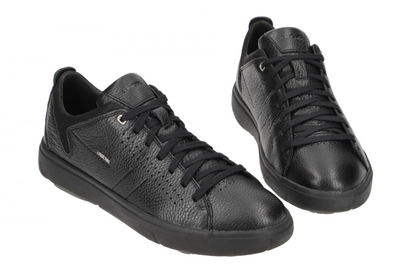 Geox Nebula Schnür Schuhe schwarz U948FA