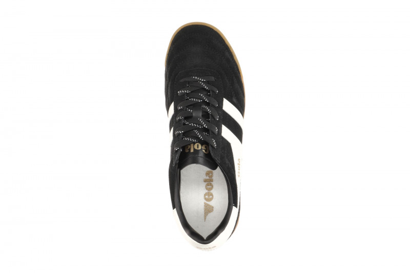 Gola Stadium Schuhe Sneaker schwarz Damen Velour CLB808