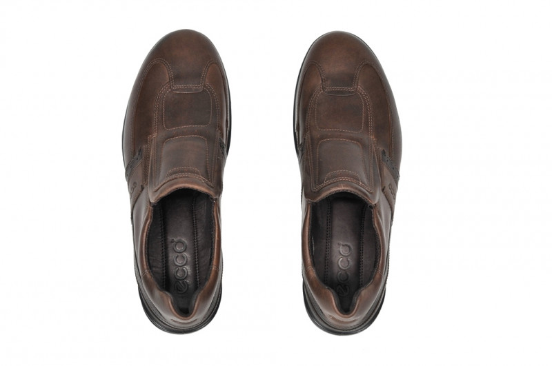 Ecco Chander Slipper in dunkelbraun