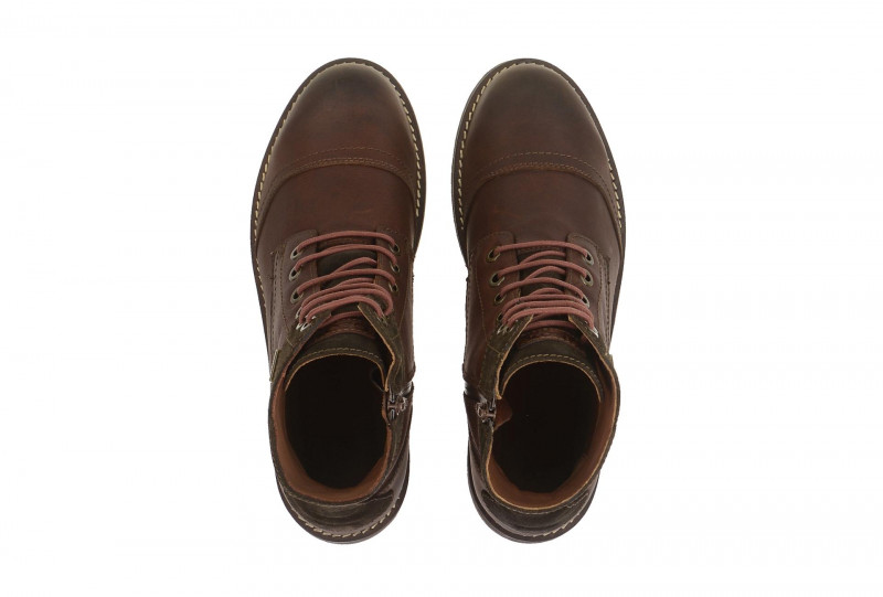 Geox Respira Shoovy A Männer Boots in braun - Amphibiox Stiefelette