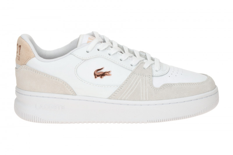 Lacoste L001 Set Schuhe Sneakers weiß rosa Damen 0097