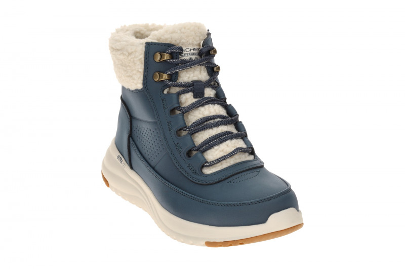 Skechers On-The-Go Stiefeletten blau Damen wasserdicht 144756