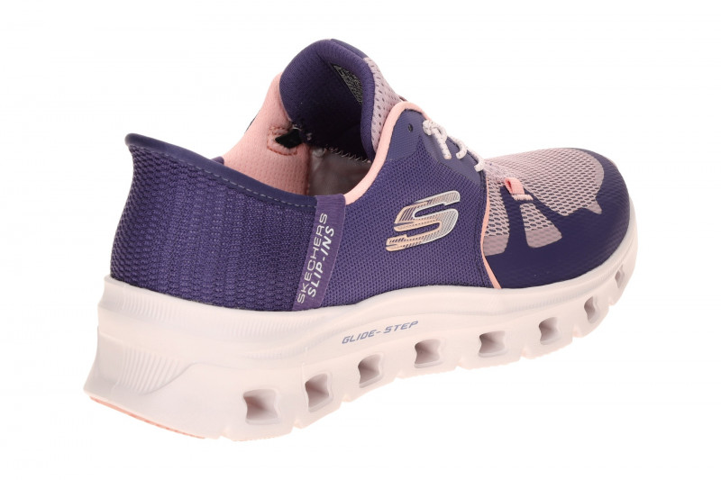 Skechers Glide Step Schuhe lila Damen SLIP-INS 150420