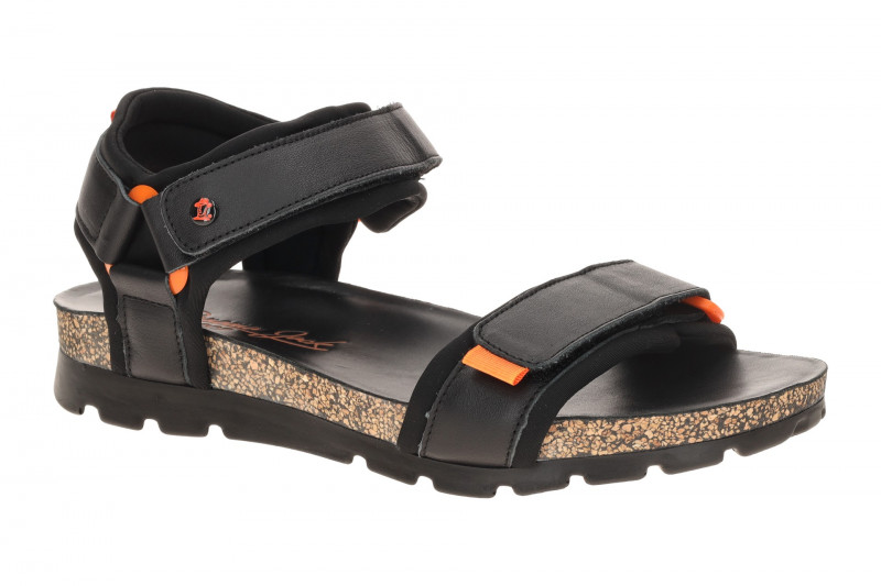 Panama Jack Seth C2 Herren Sandale schwarz orange