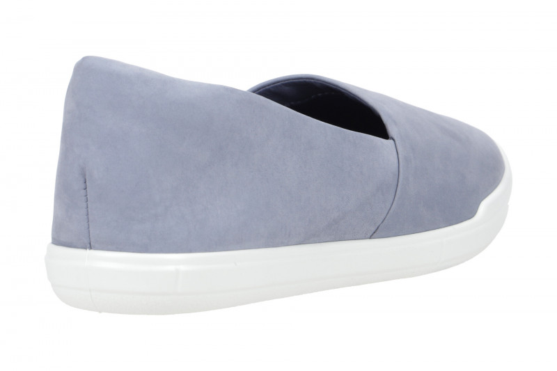Ecco Simpil Schuhe Damen Slipper blau Nubuck 208603
