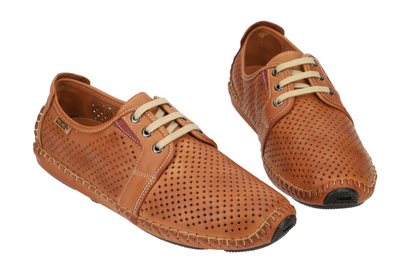 Pikolinos Jerez Schuhe braun gelocht 09Z-6038