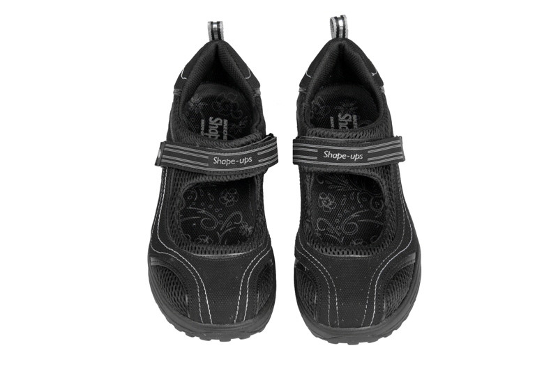 Skechers Slipper Shape ups 11807/BBK schwarz Damen