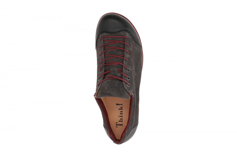 Think Kong Schuhe grau schwarz rot