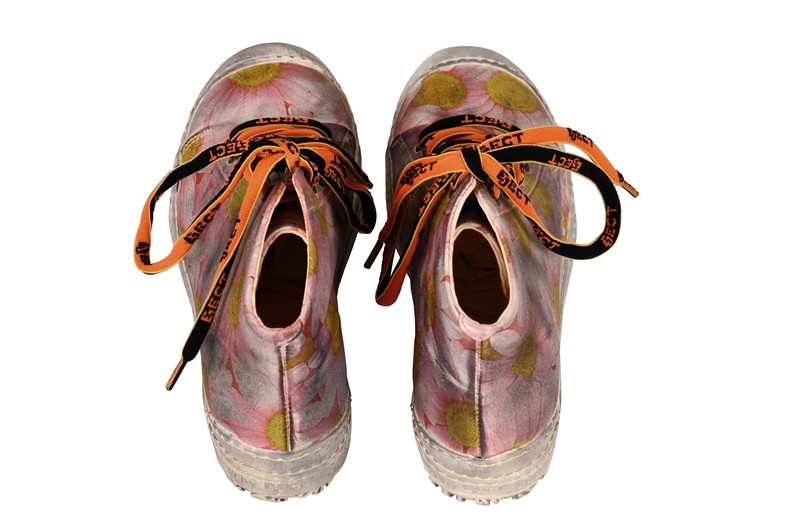 Eject Dass Schuhe Gänseblümchen rosa pink E-11208/6