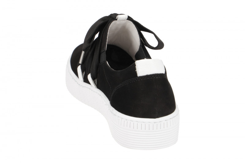 Gabor Schuhe schwarz Nubuck Slipper 83.333.17