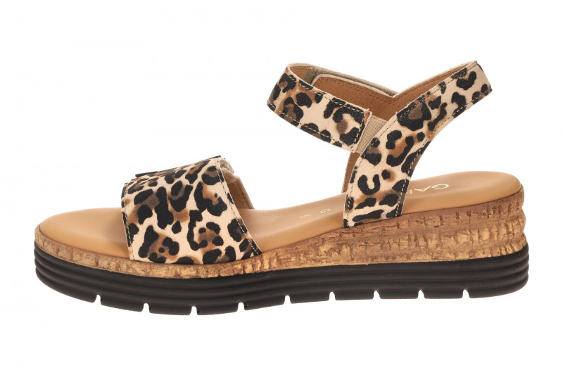 Gabor Keil Sandale braun schwarz Luchs 82.700.90