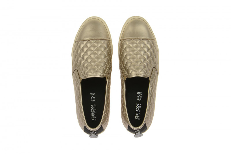 Geox New Club Slipper gold metallic
