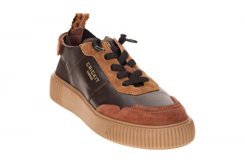 CRICKIT Paria Stretch Sneaker braun Mix