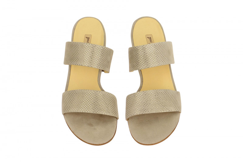 Paul Green Pantolette sand grau 6016