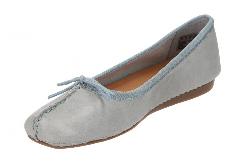 Clarks Freckle Ice Ballerinas blau grau