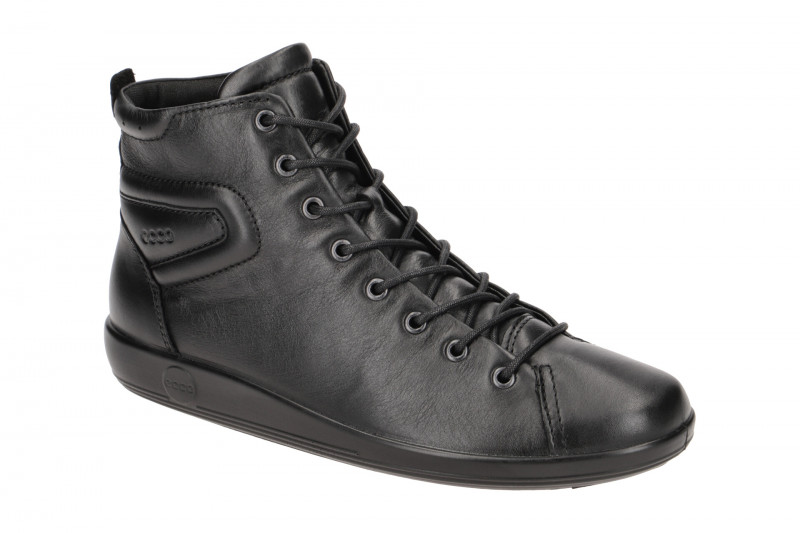Ecco Soft 2 Damen Stiefelette schwarz