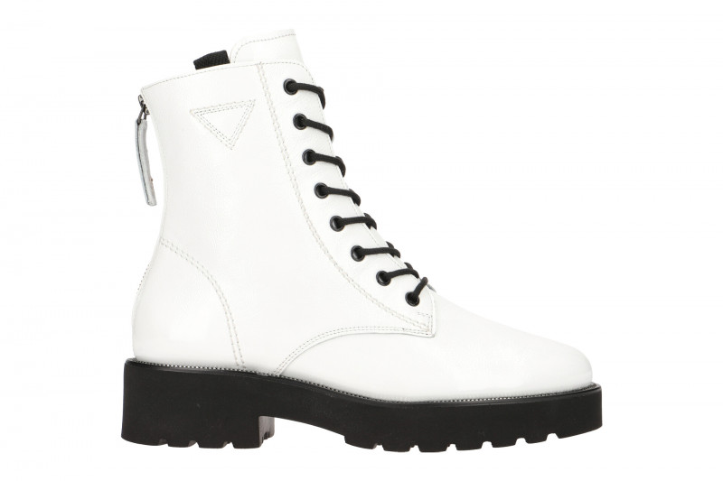 Paul Green Stiefel weiß Lack 9659