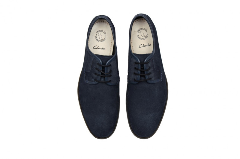 Clarks Euston Walk Schuhe blau navy