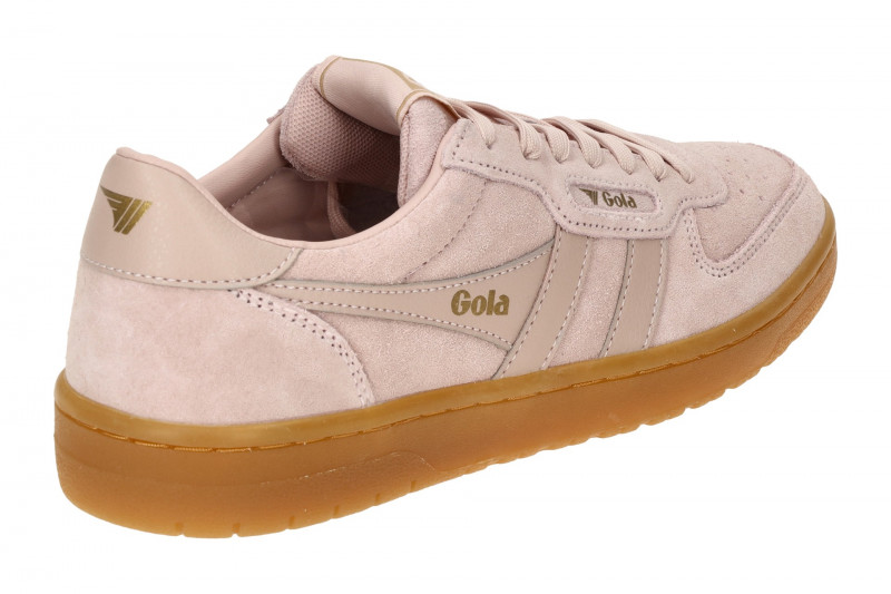 Gola Hawk Suede Schuhe Sneakers rosa Damen CLB571