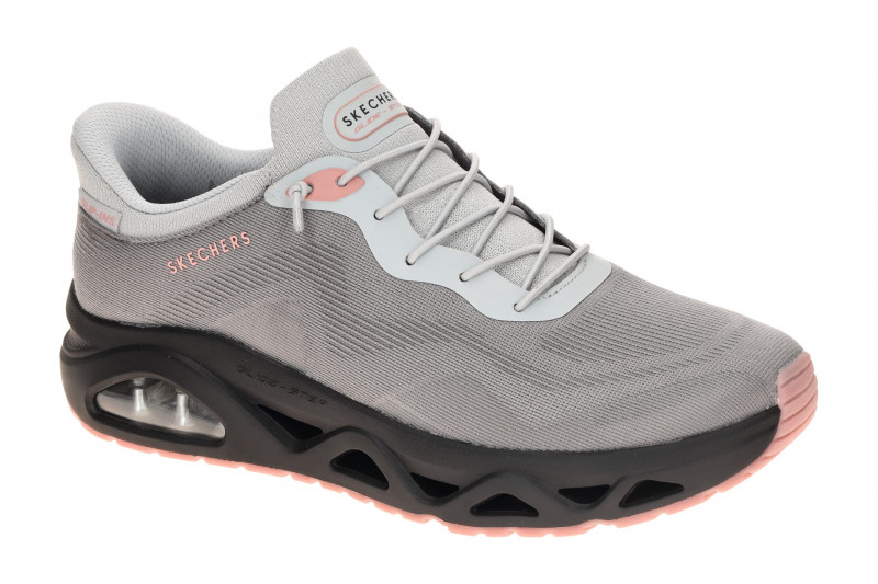 Skechers Uno Glide Step Schuhe Sneakers grau Slip Ins 190115