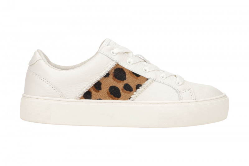 UGG Dinale Cheetah Print Schuhe Sneakers weiß 1131272