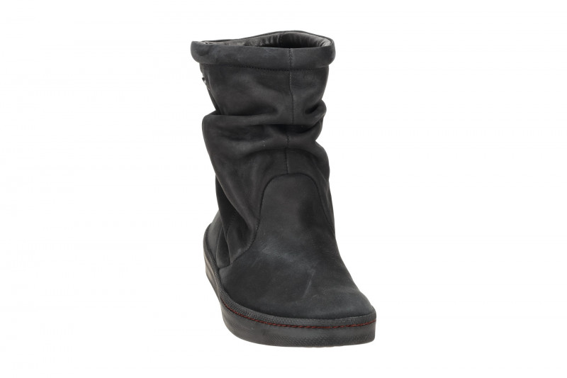 Think Kumi Schlupf Stiefelette schwarz Nubuck 836
