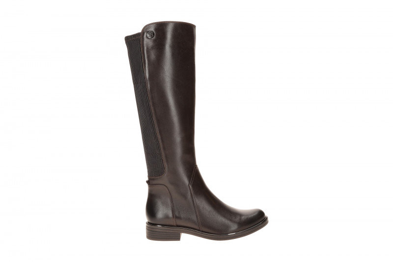 Caprice Langschaftstiefel dunkelbraun Leder XL Schaft 25523