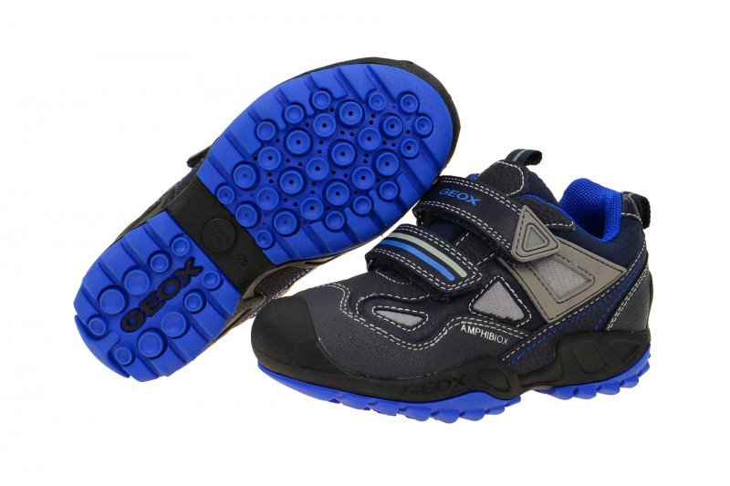 Geox Respira Jungen Schuhe Savage ABX in dunkelblau Amphibiox