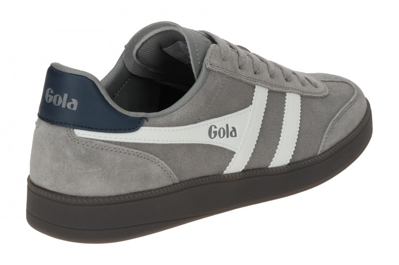 Gola Viper Schuhe Sneakers grau cement Herren Velour CMB735