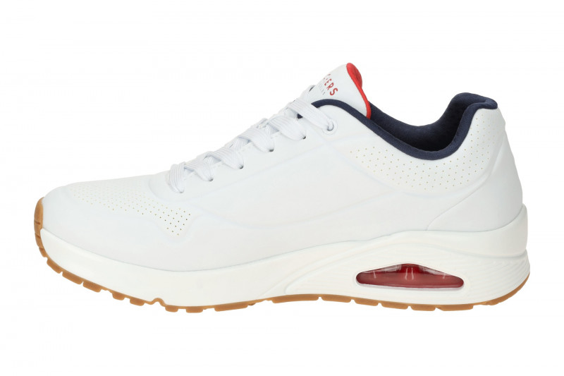 Skechers Uno Schuhe weiß rot Sneakers 52458