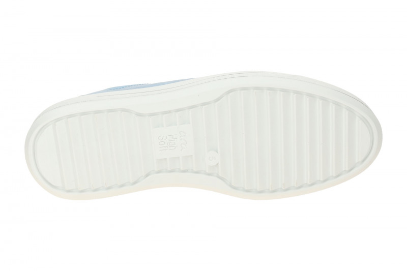 ARA Canberra Plateau Schuhe sky blau metallic H-Weite 12-23003