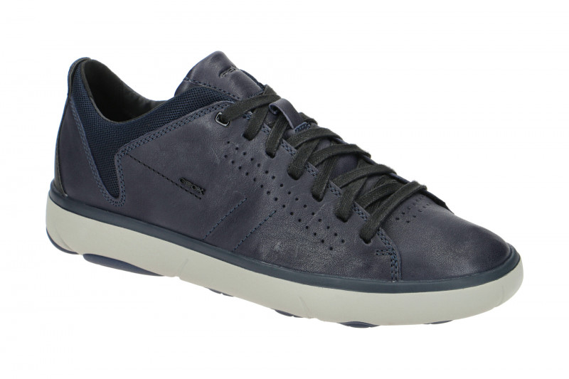 Geox Nebula Y Schnür Schuhe blau grau U948FA