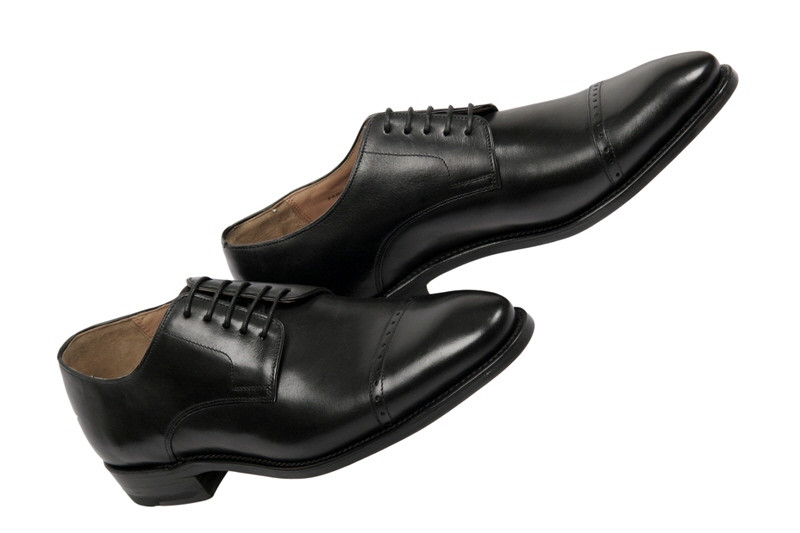 Gordon & Bros. 3854 schwarz rahmengenähte Schuhe