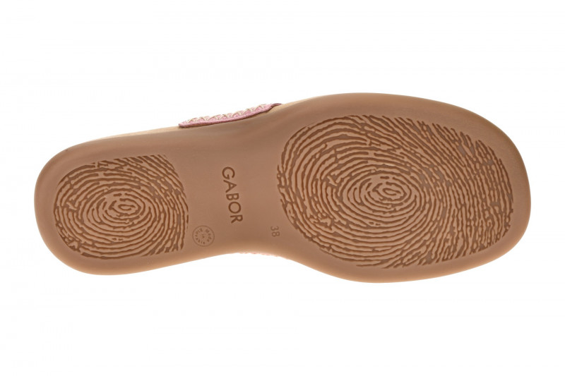 Gabor Zehentrenner Pantolette soft pink Lack 83.700.90