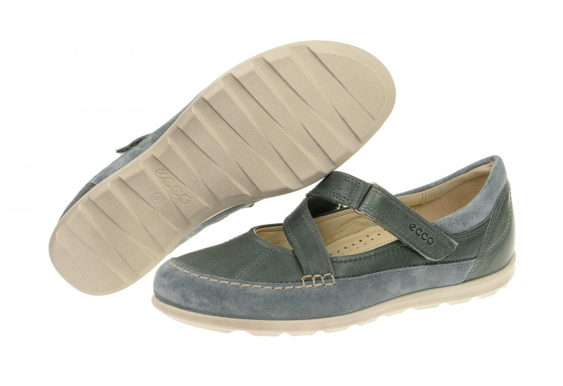 Ecco Cayla Schuhe blau trooper - Mary Jane