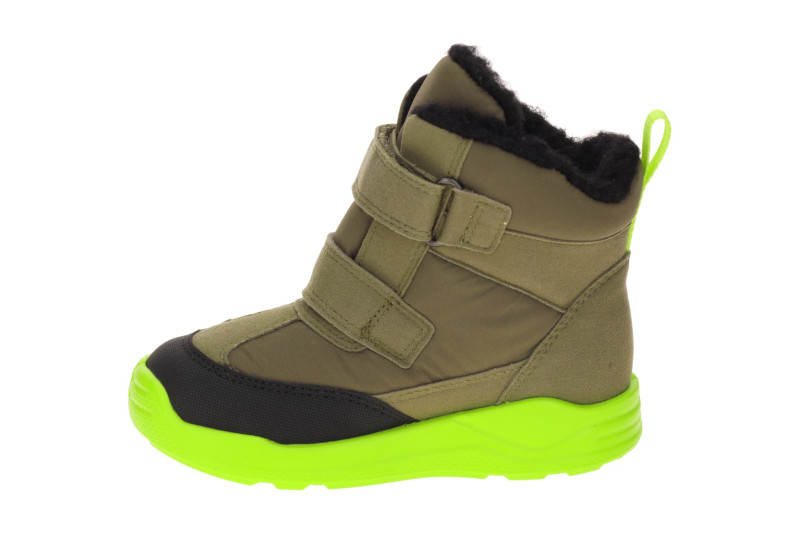 ecco Urban Kinderstiefel grün Warmfutter Waterproof